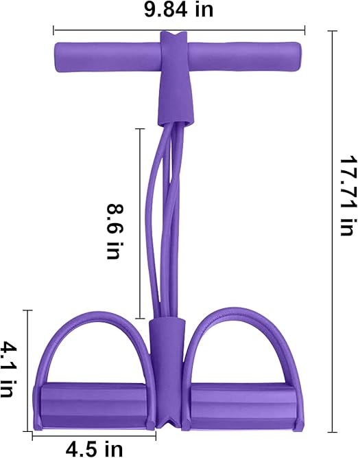 Elastic Pull Rope Non-Slip Handles for Home Workout – Buy India
